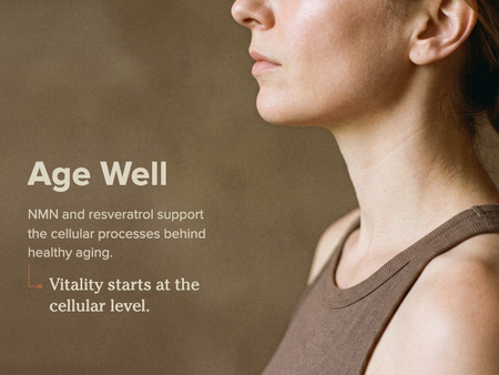 NMN and resveratrol support cellular health and vitality
